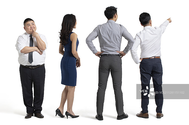 自信的商务人士图片素材