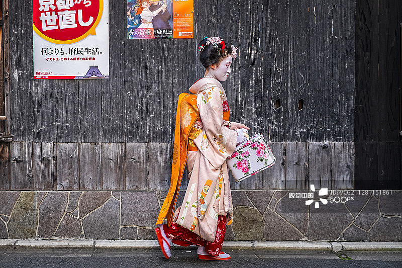 京都的艺伎图片素材