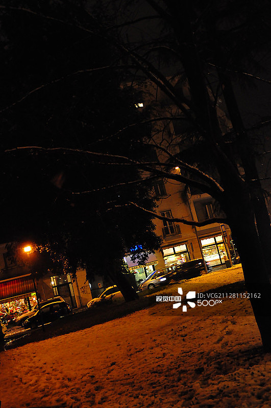 雪中的维罗纳图片素材