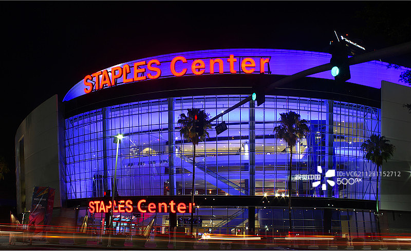 斯台普斯中心图片素材