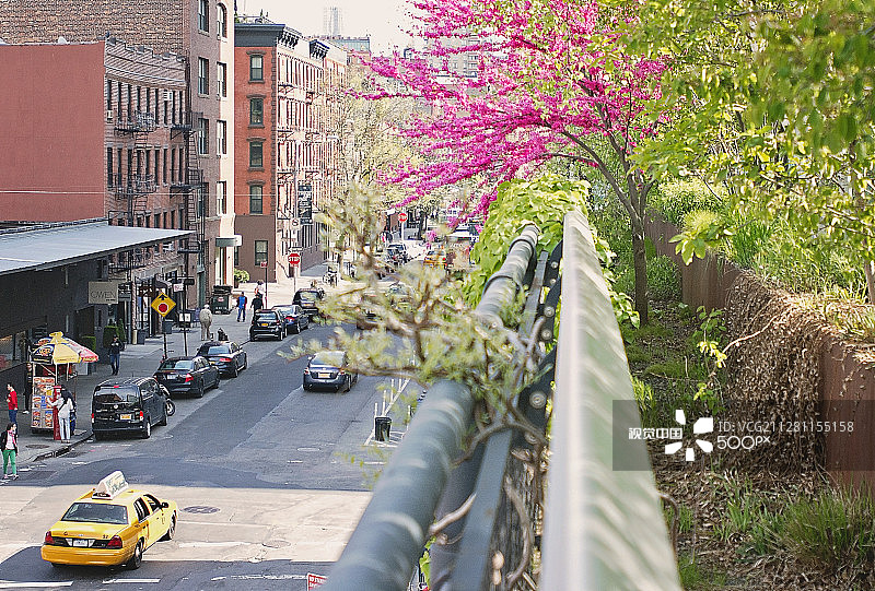 纽约市高线公园图片素材