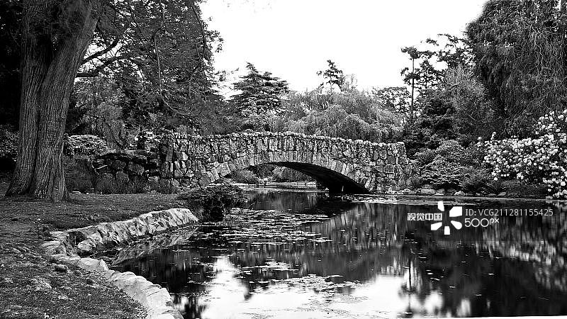 人行桥图片素材