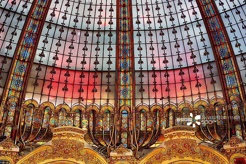 老佛爷穹顶图片素材