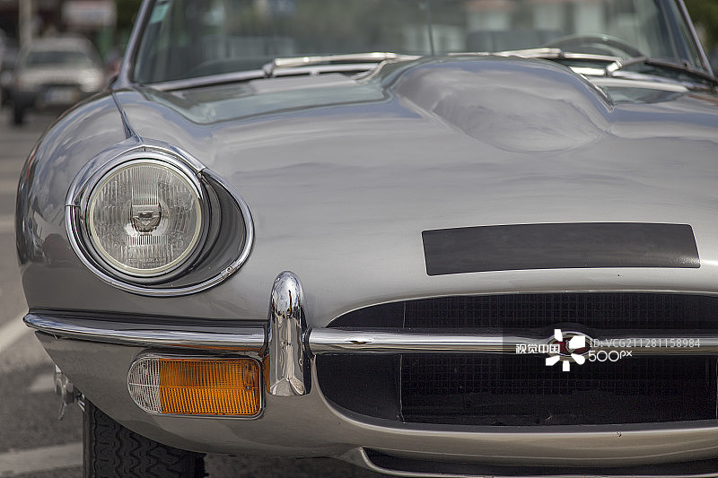 捷豹XKE II敞篷车图片素材