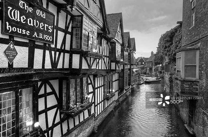 肯特郡坎特伯雷图片素材