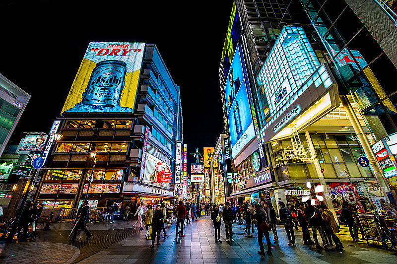 大阪心斋桥图片素材