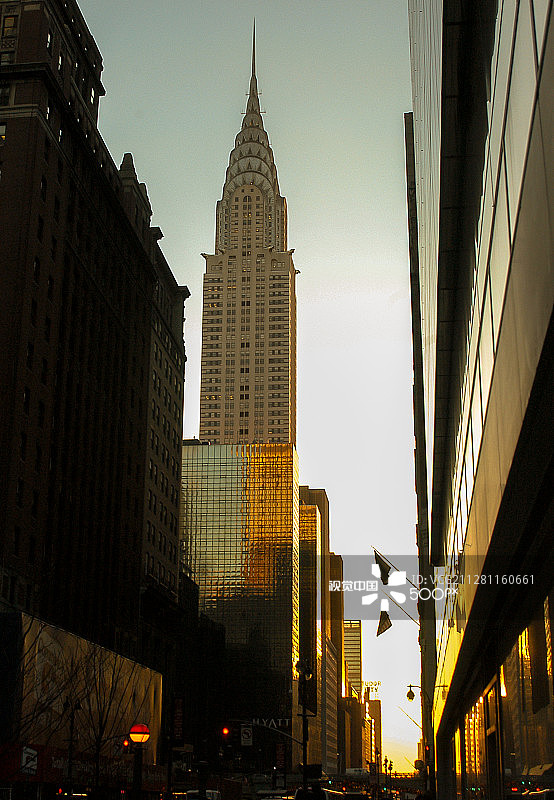克莱斯勒大厦图片素材