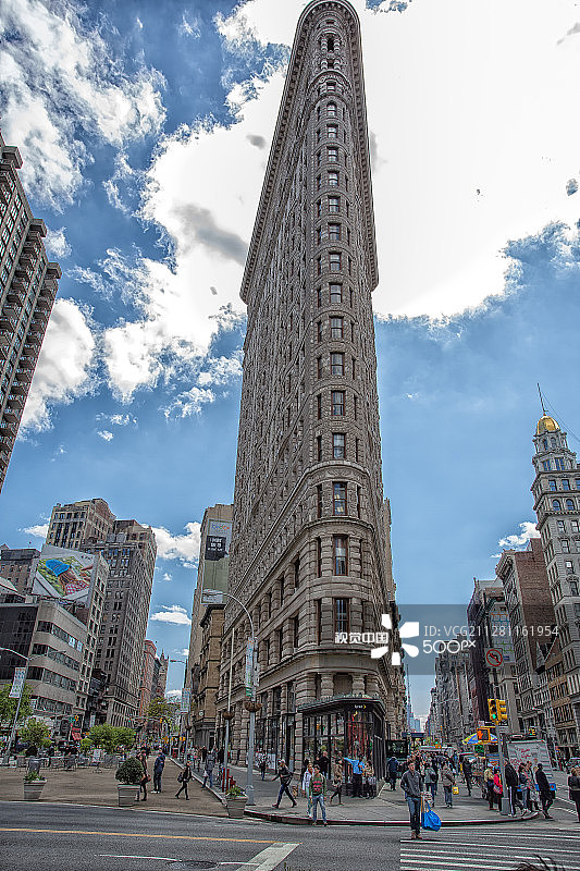 熨斗大厦图片素材