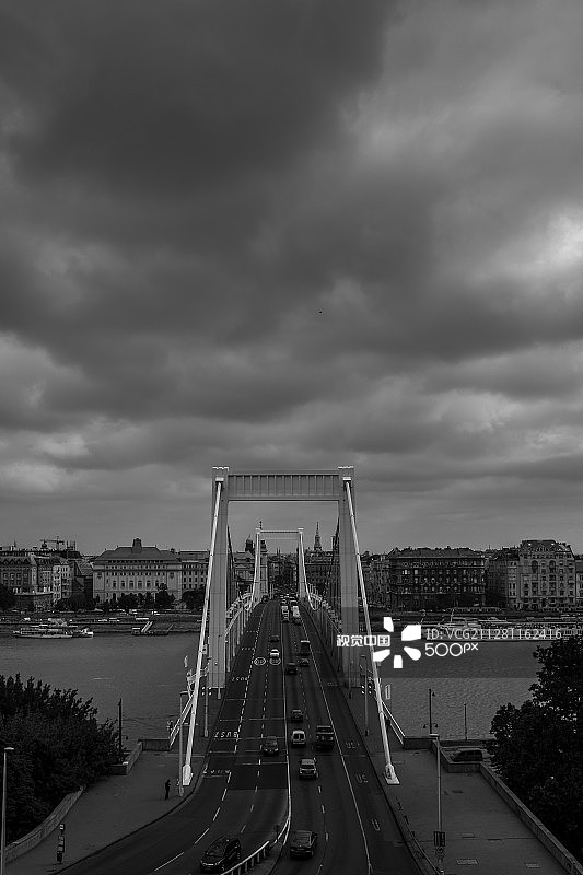 布达佩斯桥梁图片素材