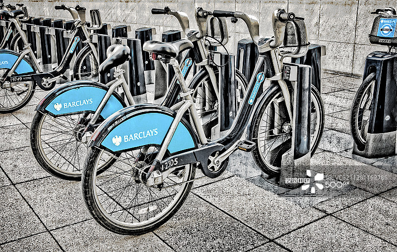 巴克莱自行车图片素材