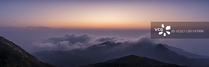 衡山日出图片素材