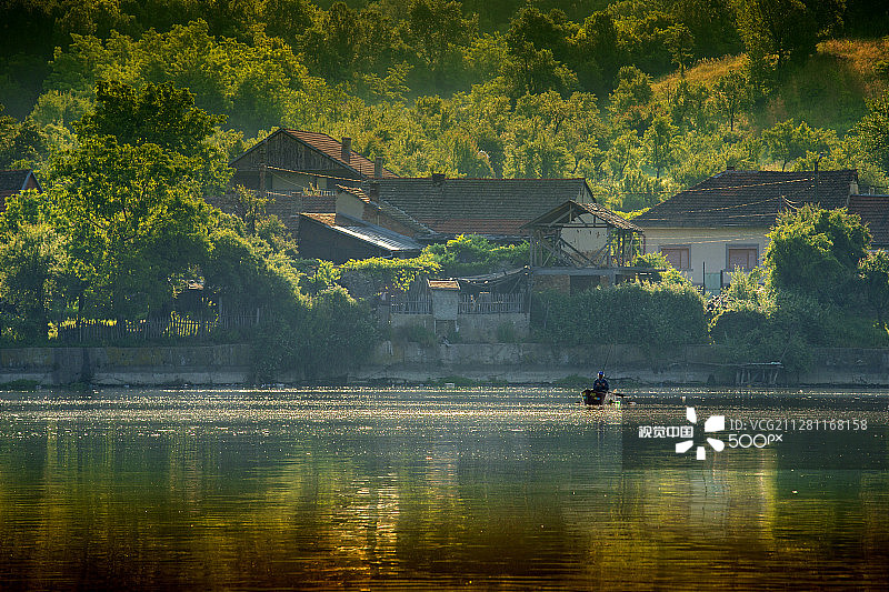 多瑙河的清晨图片素材