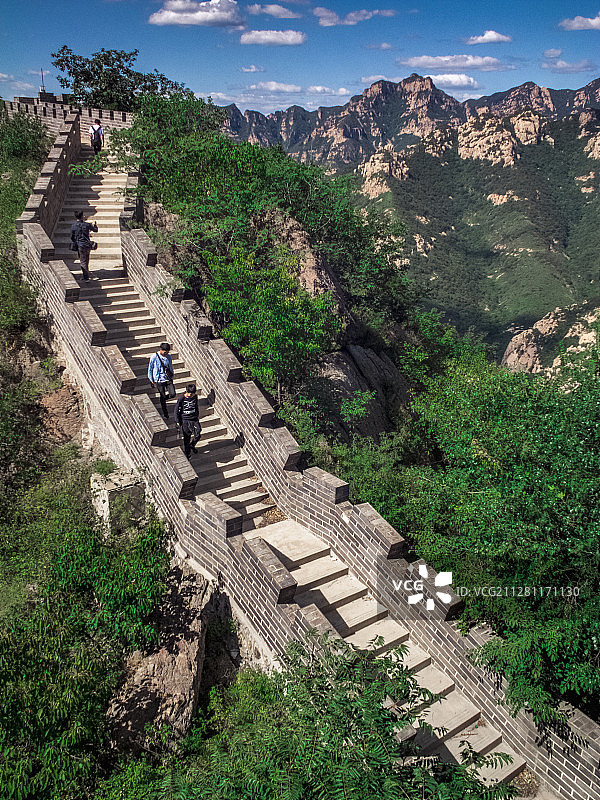 角山长城图片素材