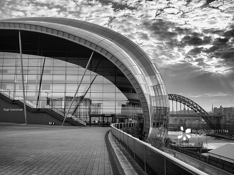 盖茨黑德的圣人中心图片素材