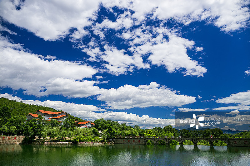 北京龙庆峡风景图片素材