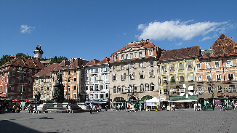 格拉茨主广场图片素材