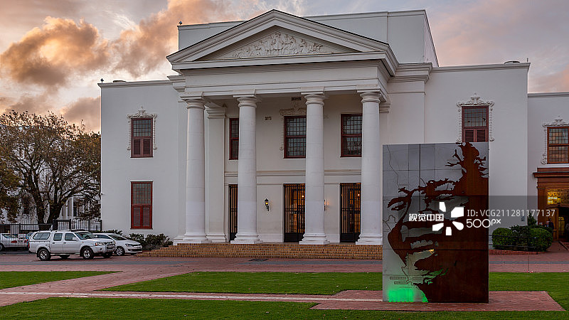 斯泰伦博斯曼德拉雕像图片素材