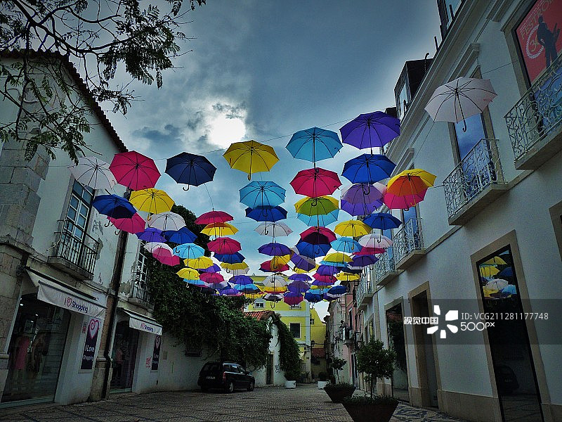 天空中的色彩图片素材