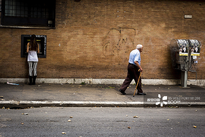 罗马街头图片素材