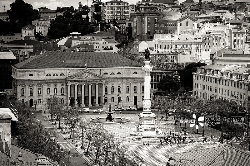 里斯本罗西奥广场图片素材