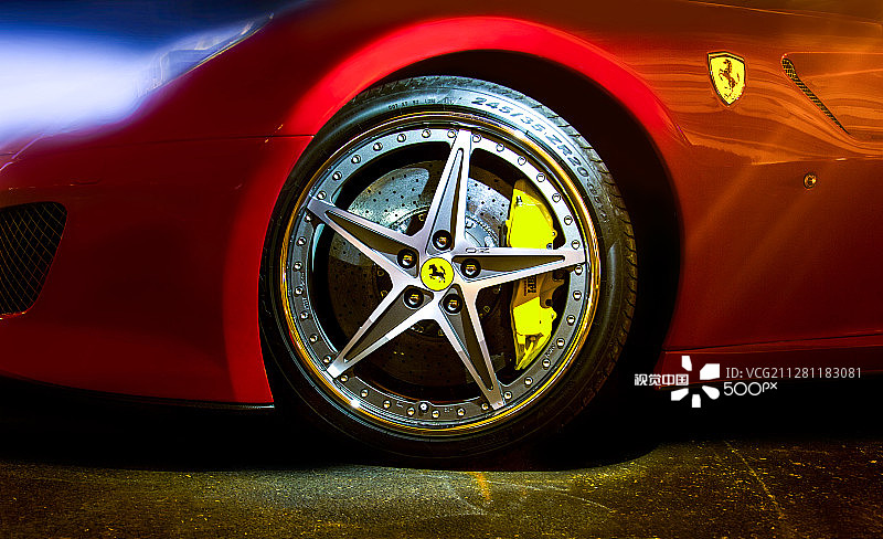 法拉利599 GTO车轮图片素材