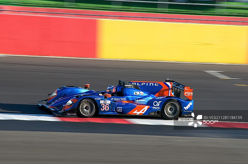 36号Signatech Alpine A450 - Nissan，ELMS银石2014图片素材