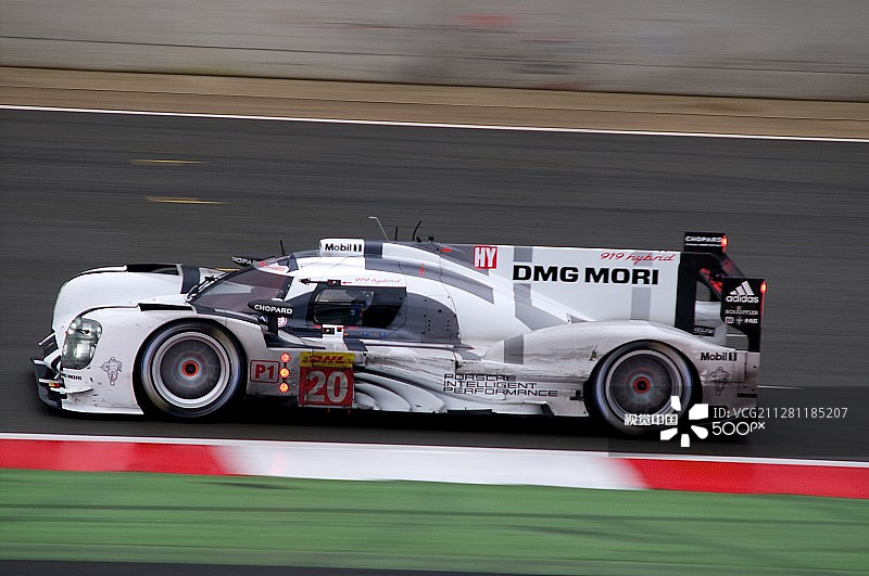 20号保时捷919，FIA WEC银石赛道图片素材