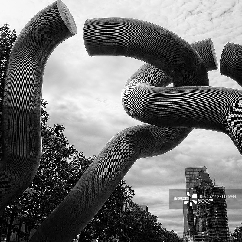 柏林陶恩沁大街图片素材