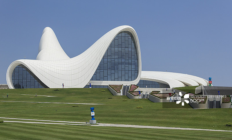 巴库盖达尔·阿利耶夫中心图片素材