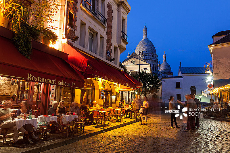 蒙马特图片素材