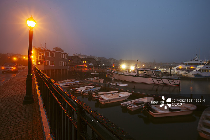 巴尔港的早晨图片素材