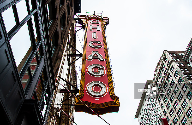 芝加哥剧院图片素材