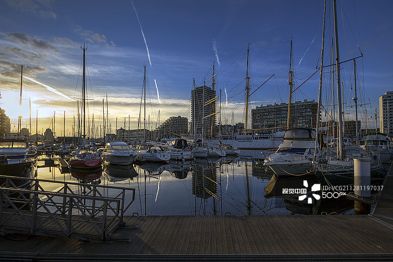 比利时奥斯滕德图片素材