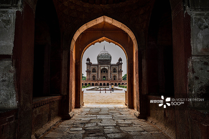 萨夫达尔·荣陵墓，德里，印度图片素材
