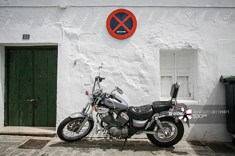 禁止停车！图片素材