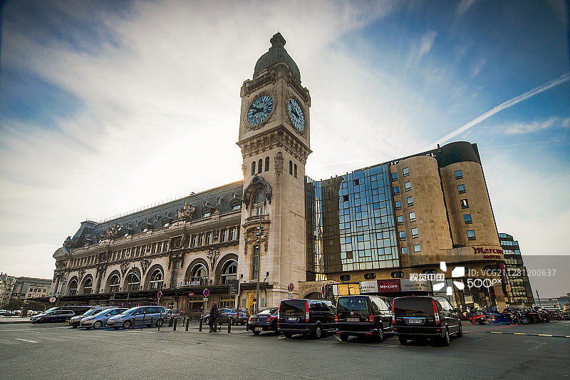 巴黎里昂车站图片素材