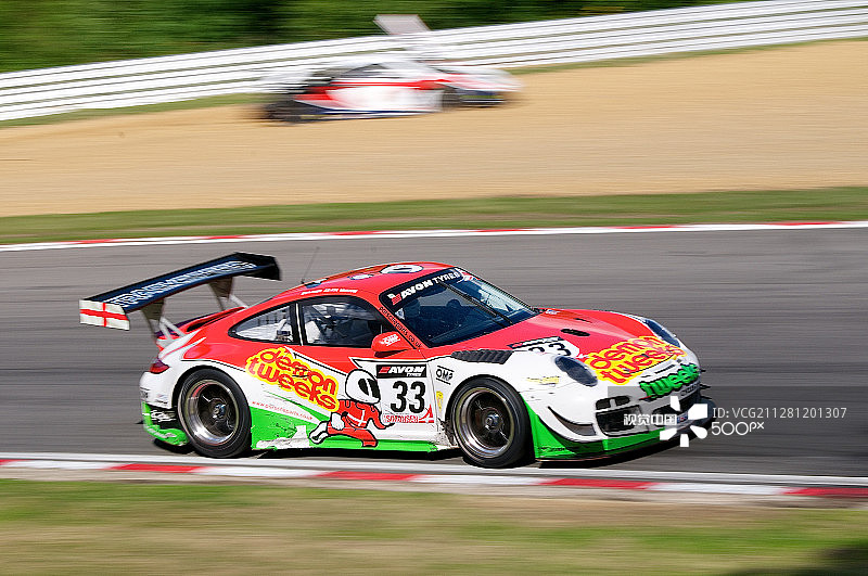 Trackspeed保时捷997 GT3 R赛车33号图片素材