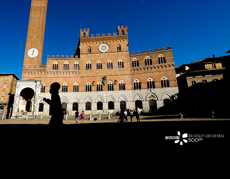 意大利锡耶纳田野广场图片素材
