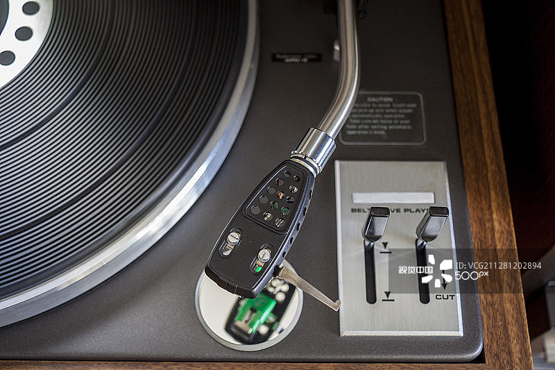 复古立体声转盘图片素材
