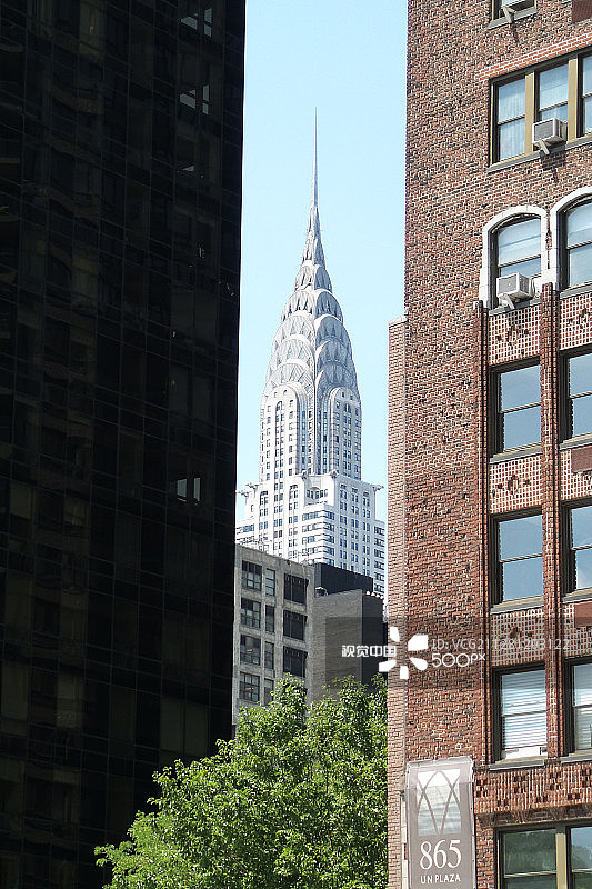 克莱斯勒大厦图片素材