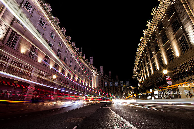 摄政街掠影图片素材