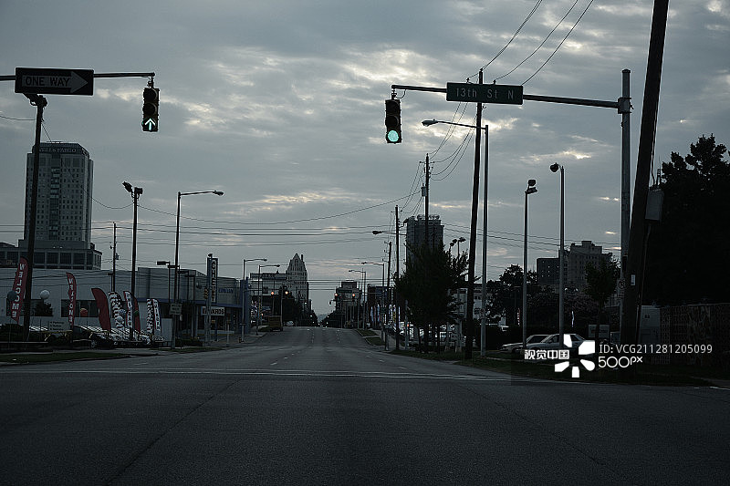 日出时分的第三大道2图片素材