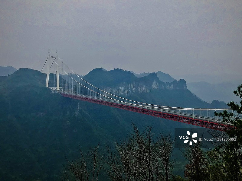武陵源区矮寨大桥图片素材