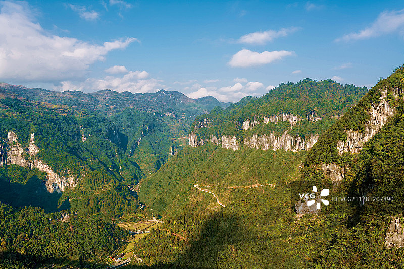 吉首市矮寨大桥景区风光图片素材