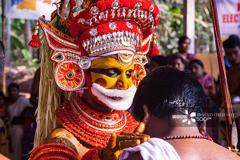 印度的泰亚姆，喀拉拉邦图片素材