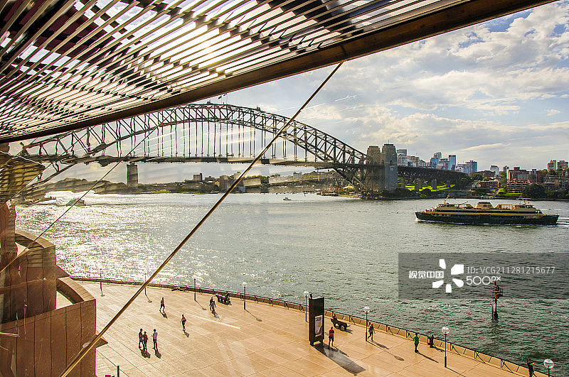 悉尼海港大桥景观图片素材