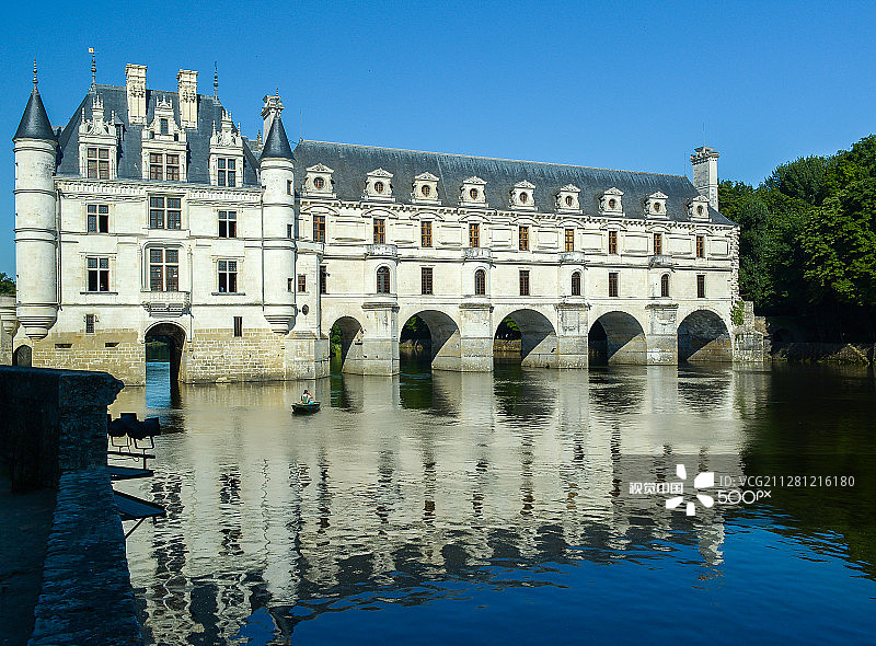 舍农索城堡图片素材