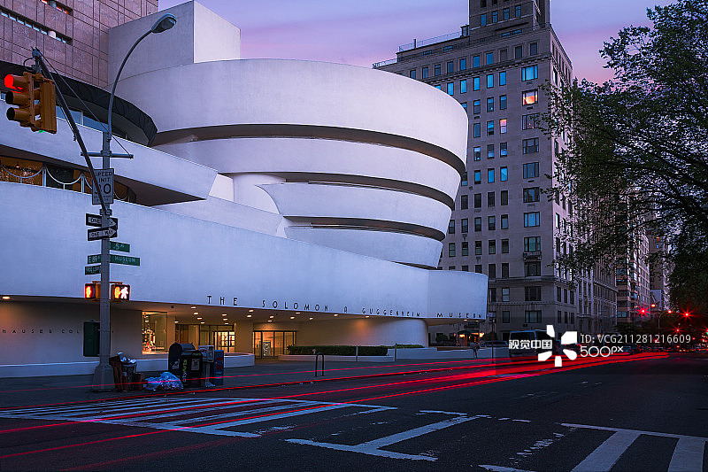 纽约古根海姆博物馆图片素材