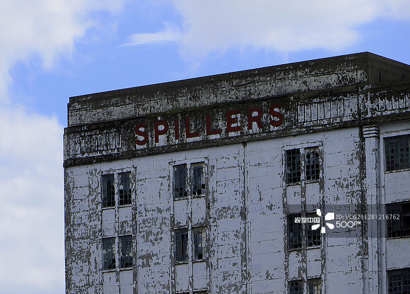 废弃的船坞区图片素材