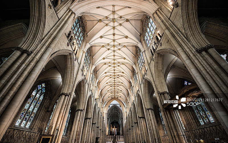 英国约克大教堂图片素材